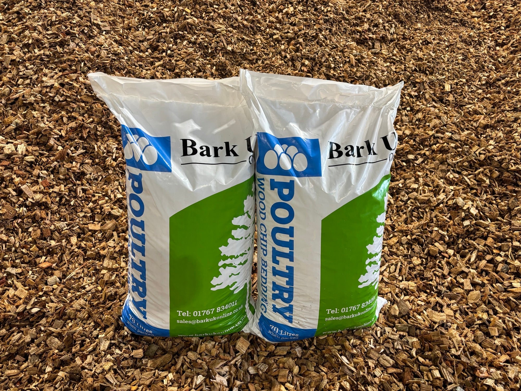 Chicken Run Wood Chips 70L bags