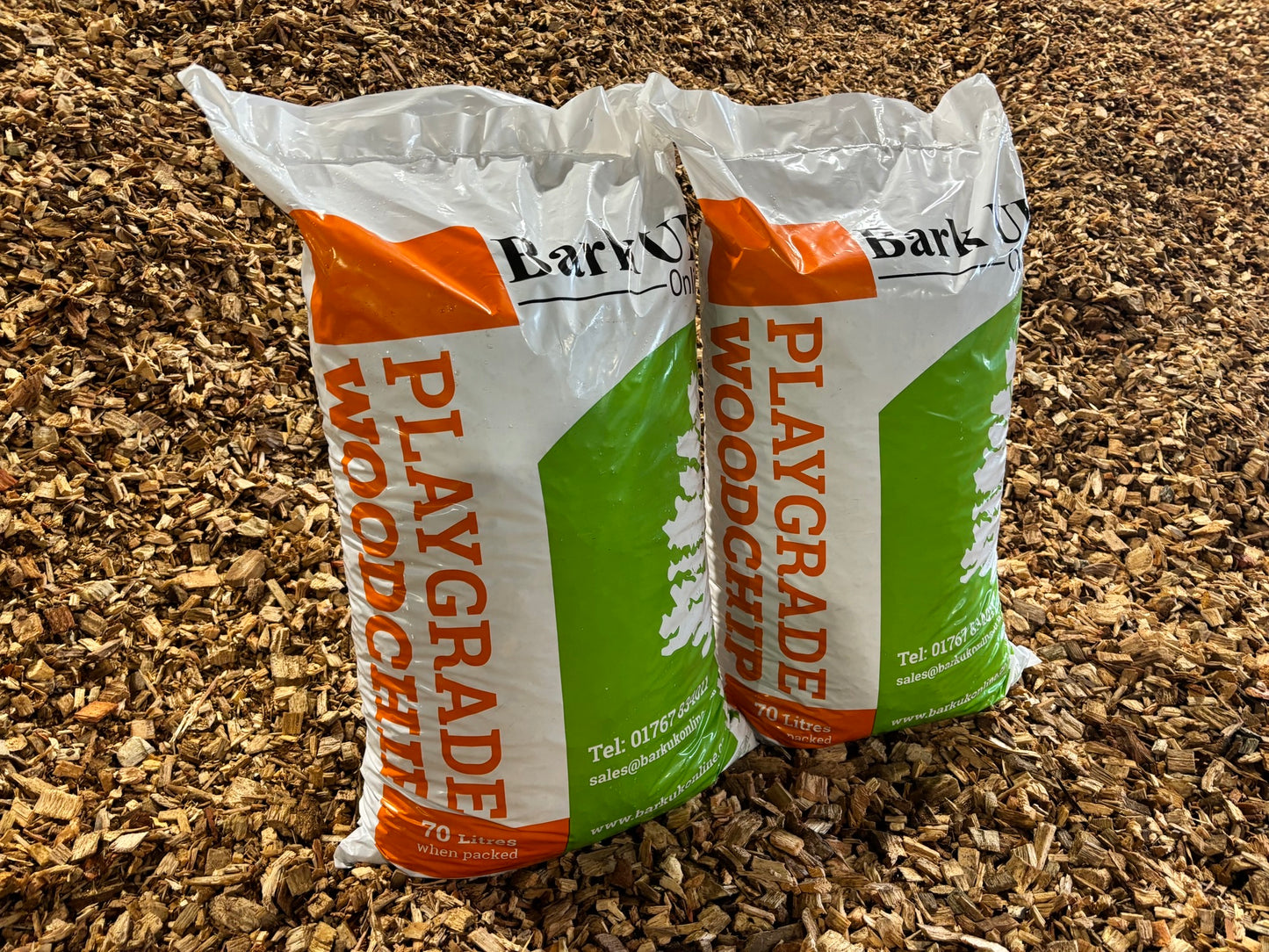 Play Grade Hardwood Chip 70 litre bag